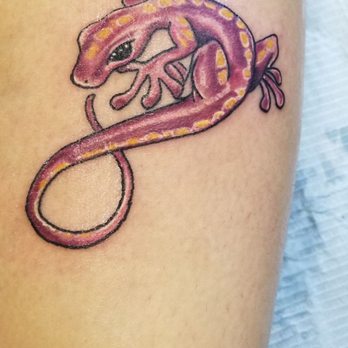 Atomic Tattoos - Gecko infinity - Tattoo Near Me - Orlando, Florida Atomic Tattoos - Gecko infinity - Tattoo Near Me - Orlando, Florida