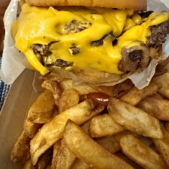 Proudly Serving - PS burger & fries - Burgers Near Me - Hermosa Beach, California