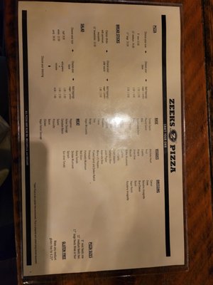 Menu photo 7 Zeeks Pizza Bellingham, WA Menu photo 7 Zeeks Pizza Bellingham, WA