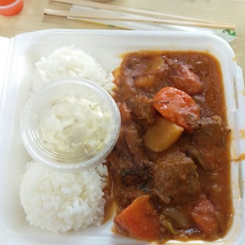 Fresh Catch - Beef Stew plate - Hawaiian Near Me - Kaneohe, Hawaii