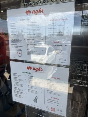 Menu photo 1 Ayer Coffee Tustin, CA Menu photo 1 Ayer Coffee Tustin, CA