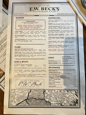 E W Beck's Restaurant & Pub by null