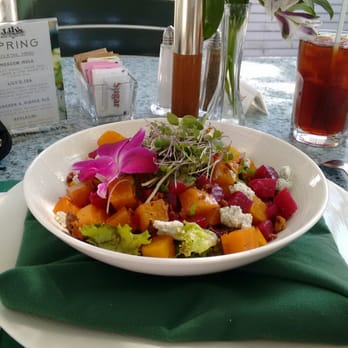 Lilys - Roasted Beet salad. Almost too pretty to eat, almost! - New American Near Me - Mount Shasta, California Lilys - Roasted Beet salad. Almost too pretty to eat, almost! - New American Near Me - Mount Shasta, California
