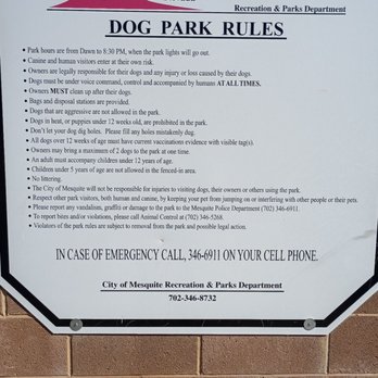 Mesquite Dog Park - The rules - Recreation Centers Near Me - Mesquite, Nevada Mesquite Dog Park - The rules - Recreation Centers Near Me - Mesquite, Nevada