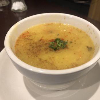 Cedar Palace - Lentil soup--delicious! - Lebanese Near Me - Chicago, Illinois