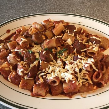 Mama's Cafe Baci - Vegan Luigi's Old School - very delicious and the vegan sausage tasted like real sausage! - Italian Near Me - Hackettstown, New Jersey