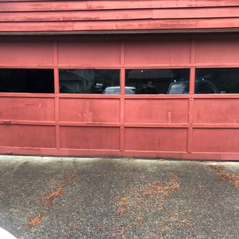 Rainbow Garage Door - Off track after - Garage Door Services Near Me - Seattle, Washington Rainbow Garage Door - Off track after - Garage Door Services Near Me - Seattle, Washington