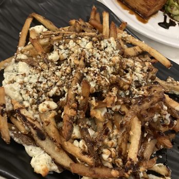Sainte-George Restaurant - Blue cheese balsamic fries - Modern European Near Me - St. Augustine, Florida Sainte-George Restaurant - Blue cheese balsamic fries - Modern European Near Me - St. Augustine, Florida