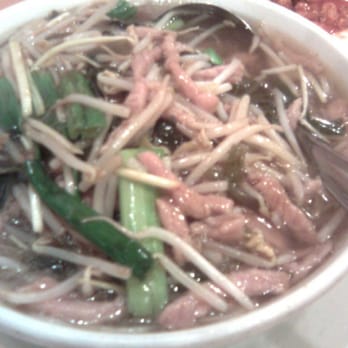 May Mei Restaurant - shredded pork with preserved vegetables rice noodle soup - Chinese Near Me - Arcadia, California