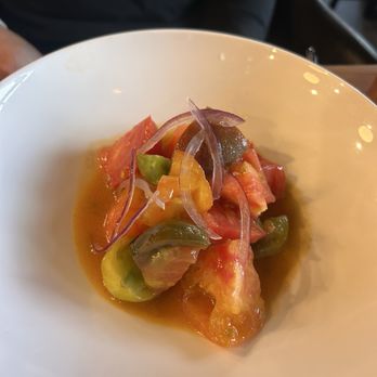 Electric Bleu - Tomato salad - French Near Me - Los Angeles, California Electric Bleu - Tomato salad - French Near Me - Los Angeles, California