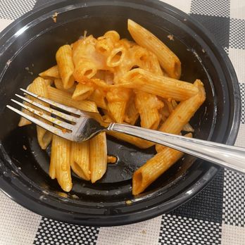 La Cucina Italiana - a plate of pasta and a fork - Italian Near Me - Clayton, North Carolina