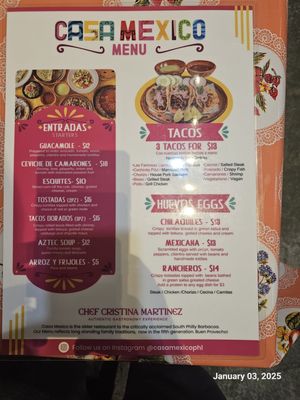 Menu photo 8 South Philly Barbacoa Philadelphia, PA