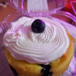 The Cake Slice - Lemon blueberry cake bomb around 6 dollars