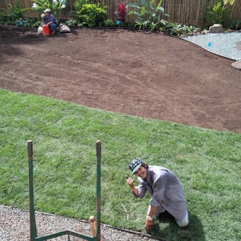 Personal Touch Landscape - Installing grass - Landscaping Near Me - Honolulu, Hawaii