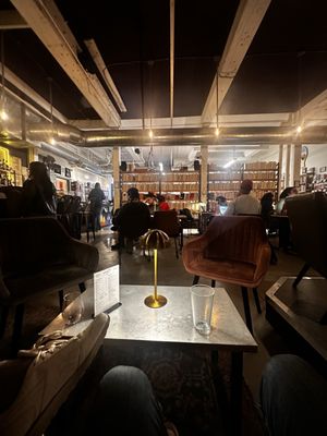 Riffraff bookstore and bar by null