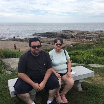 Nubble Lighthouse - Bro and mom - Landmarks & Historical Buildings Near Me - York, Maine Nubble Lighthouse - Bro and mom - Landmarks & Historical Buildings Near Me - York, Maine