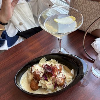 Rockfish - Risotto balls with truffle butter ---fabulous! - Pizza Near Me - Edgartown, Massachusetts