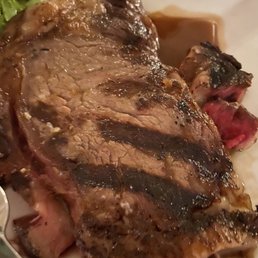 Grilled Sirloin Steak, whatever this was...it was tough and flavorless.