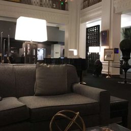 the lobby of lord baltimore hotel