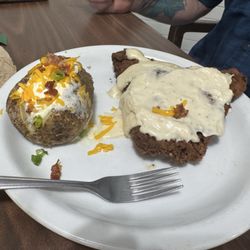The Bugle Restaurant - Chicken fried steak
