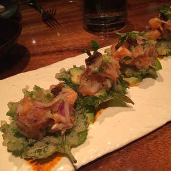 Ruka - Crunchy Salmon Tacos - Sushi Bars Near Me - Boston, Massachusetts Ruka - Crunchy Salmon Tacos - Sushi Bars Near Me - Boston, Massachusetts