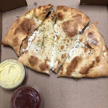Mogio's Gourmet Pizza - King deluxe and cheese calzone - Pizza Near Me - Murphy, Texas
