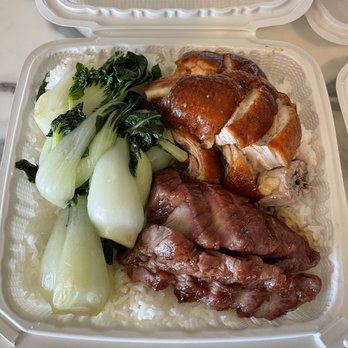 Won Kok Restaurant - Bbq pork and bbq duck rice lunch plate - Chinese Near Me - San Francisco, California Won Kok Restaurant - Bbq pork and bbq duck rice lunch plate - Chinese Near Me - San Francisco, California