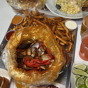 Pirates Kitchen - IG: @leansfoodies PK platter 2 lb of shrimp for $20 Seafood Cream Pasta - Cajun/Creole Near Me - Artesia, California Pirates Kitchen - IG: @leansfoodies PK platter 2 lb of shrimp for $20 Seafood Cream Pasta - Cajun/Creole Near Me - Artesia, California