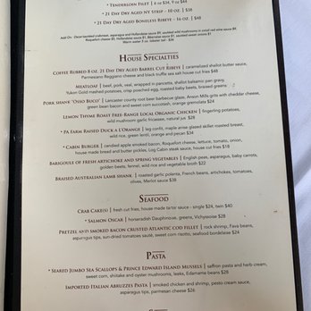 The Log Cabin Restaurant - House specials - New American Near Me - Leola, Pennsylvania The Log Cabin Restaurant - House specials - New American Near Me - Leola, Pennsylvania