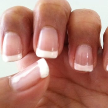 Salon On Central - Deb's fresh French mani with Eileen, the Perfectionist Nail Tech - Hair Salons Near Me - Orlando, Florida Salon On Central - Deb's fresh French mani with Eileen, the Perfectionist Nail Tech - Hair Salons Near Me - Orlando, Florida