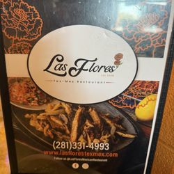 Las Flores - Menu