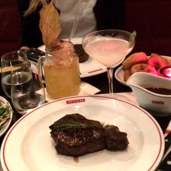 MASH - Drinks:Yellow bastard signature margarita. Steaks:Danish dry aged ribeye & Uruguay mørbrad. Sides: small salad and onion rings. - Steakhouses Near Me - Copenhagen, 84