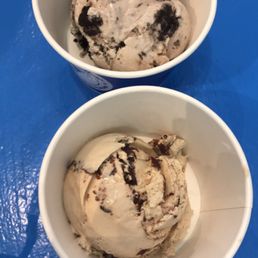 Cookies and cream and salted caramel fudge Cookies and cream and salted caramel fudge