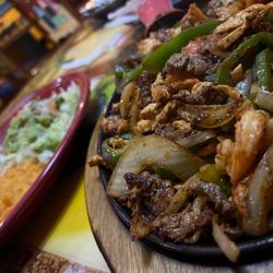 Guadalajara Grill Mexican Restaurant - Fajita trio