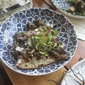 Gypsy Kitchen DC - Mushroom toast - Tapas/Small Plates Near Me - Washington, DC, District of Columbia