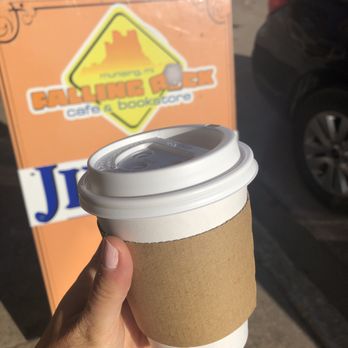 Falling Rock Cafe and Book Store - Chai latte with almond milk. - Bookstores Near Me - Munising, Michigan Falling Rock Cafe and Book Store - Chai latte with almond milk. - Bookstores Near Me - Munising, Michigan