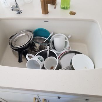 Maid Easy - Sink was not emptied and dishwasher was not run - Home Cleaning Near Me - Phoenix, Arizona Maid Easy - Sink was not emptied and dishwasher was not run - Home Cleaning Near Me - Phoenix, Arizona