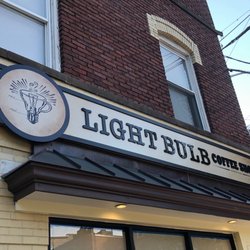 Light Bulb Coffee Shop - outside