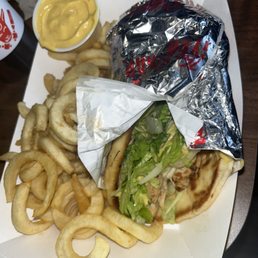 Chicken pita