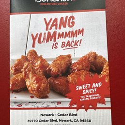 Address and menu