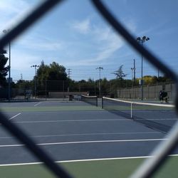Lifetime Activities - Santa Clara - Courts 1,2,3,4 seen from court 4
