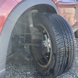 All Day Towing - Car damage