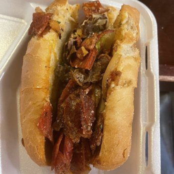 Geraldo's - Brought it home for dog. Pepperoni still stacked together. No cheese. No moisture at all just dry dry meat. - Italian Near Me - Fairbanks, Alaska
