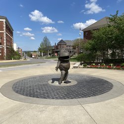 Big Red Statue
