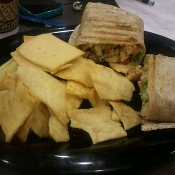 French Press Coffee House - Chicken press wrap - Coffee & Tea Near Me - Metairie, Louisiana French Press Coffee House - Chicken press wrap - Coffee & Tea Near Me - Metairie, Louisiana