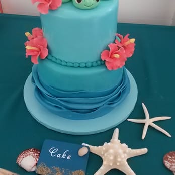 Sweets By Design - Underwater themed baby shower cake. So delicious and beyond adorable!! It was EXACTLY what we asked for and we couldn't have been happier! - Cupcakes Near Me