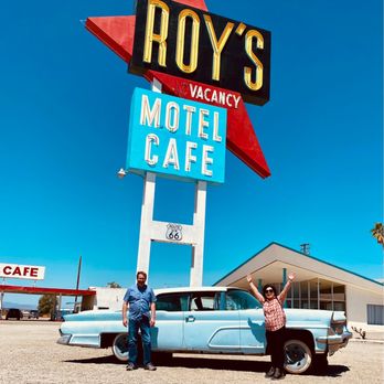 Roy's Motel & Cafe - Roy's Motel and Cafe taken 5/15/21. It's 92 degrees at 11 am. - Gas Stations Near Me - Amboy, California