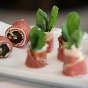 Blue Sage - Prosciutto with Arugula, Figs, & Goat Chesse - Caterers Near Me