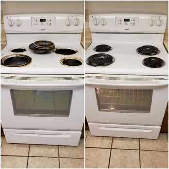 Xtreme Cleaning Service - Annie's Cleaning Example #2 (Before and After Stove) - Home Cleaning Near Me Xtreme Cleaning Service - Annie's Cleaning Example #2 (Before and After Stove) - Home Cleaning Near Me