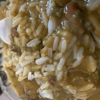 Triangle Deli - Yummy - Only downside is instant rice (at least that's what it taste like). - Soul Food Near Me - New Orleans, Louisiana